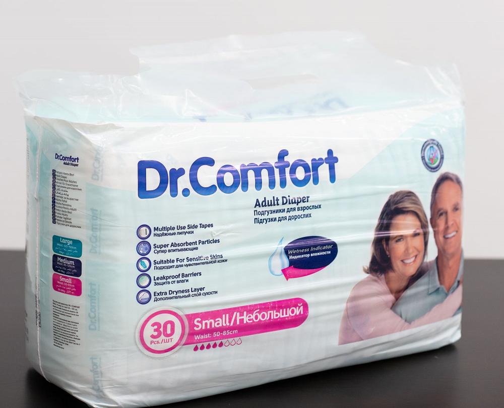 Подгузники для взрослых Dr. Comfort 30шт, размер S